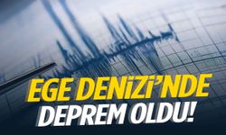 Ege Denizi’nde sabah saatlerinde deprem!