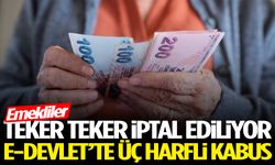 Emekliler dikkat! Teker teker iptal ediliyor…
