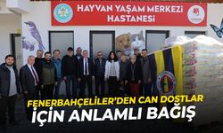 Fenerbahçeliler’den Manisa'daki can dostlar için anlamlı bağış
