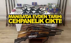 Manisa jandarmasından kaçak silah ve tarihi eser operasyonu