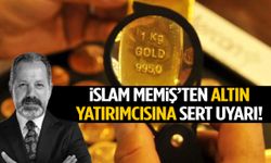 İslam Memiş uyardı: “Çatır çatır soyacaklar”