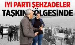İYİ Parti Şehzadeler'den taşkın bölgesine ziyaret
