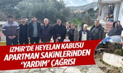 İzmir’de heyelan sonrası apartman tahliye edilmişti… Apartman sakinleri çözüm bekliyor!