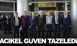 Manisa’da 155 No’lu Halk Otobüsleri Kooperatifi’nde Fevzi Açıkel Güven tazeledi