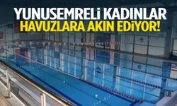Kış ortasında büyük ilgi! Yunusemreli kadınlar havuzlara akın ediyor