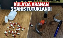 Kula’da aranan 3 şahıs tutuklandı
