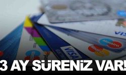 Kredi ve kart borcu olanlara 3 ay süre verildi