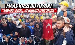 Maaş krizi büyüyor… Soma’da yüzlerce madenci yürüdü!