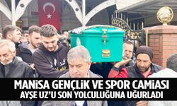 Manisa gençlik ve spor camiası Ayşe Uz’u son yolculuğuna uğurladı