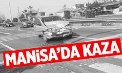 Manisa’da iki otomobil çarpıştı: 2’si çocuk 5 yaralı