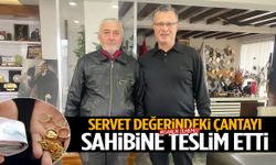 Manisa’da temizlik işçisinden örnek davranış: Bulduğu altınları teslim etti!