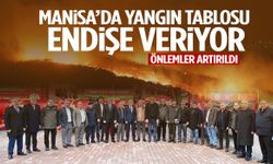 Manisa’da yangın tablosu endişe veriyor! Önlemler artırıldı…