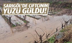 Sarıgöl’de çiftçinin yüzü güldü!
