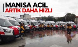 Manisa'ya 8 yeni ambulans tahsis edildi