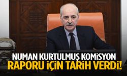 Numan Kurtulmuş komisyon raporu için tarih verdi!