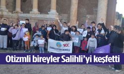 Otizmli bireyler Salihli’yi keşfetti