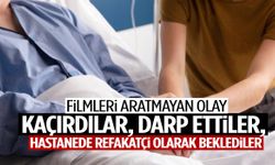 Pes dedirten olay! Gasp ettikleri kişiye hastanede refakatçi oldular