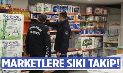 Şehzadeler’de marketlere sıkı takip!