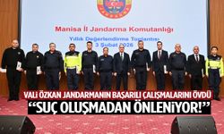 Vali Özkan jandarmanın başarılı çalışmalarını övdü