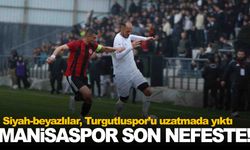 Manisaspor’dan nefes kesen geri dönüş! Turgutluspor’u 90+7’de yıktı