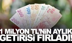 1 milyon TL’nin aylık getirisi fırladı... İşte güncel faiz oranları!