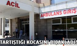 Karı-koca tartışmasında kadın kocasını bıçakladı