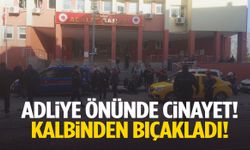 Adliye önünde cinayet: Kalbinden bıçakladı! İstismar iddiası…