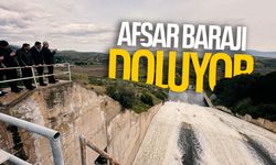Afşar Barajı doluyor