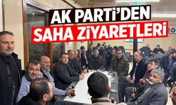 AK Parti'den saha ziyaretleri