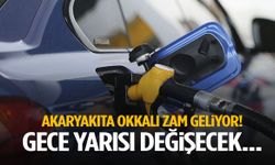 Akaryakıta okkalı zam geliyor! Gece yarısı değişecek…