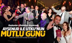 Ayşenur ile Utku'nun mutlu günü