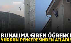 Bunalıma giren öğrenci yurdun penceresinden atladı!