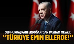 Cumhurbaşkanı Erdoğan’dan bayram mesajı: Türkiye emin ellerde