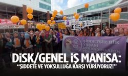 DİSK/Genel İş Manisa: “Şiddete ve yoksulluğa karşı yürüyoruz!”