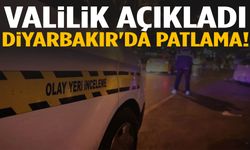 Valilik açıkladı: Diyarbakır'da patlama!