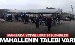 Mahalle halkı yetkililere seslendi… “Biz de istiyoruz”