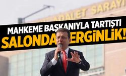 Ekrem İmamoğlu hakim karşısında! Salonda tartışma