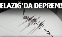 Elazığ’da korkutan deprem meydana geldi!