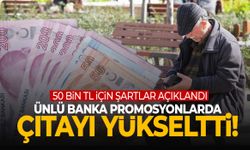 Emekli promosyonlarında rekabet kızıştı! Ünlü banka 50 bin TL’yi duyurdu!