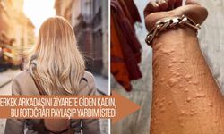 Erkek arkadaşını ziyaret eden kadın yardım istedi