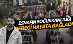 Esnafın soğukkanlılığı bebeği hayata bağladı