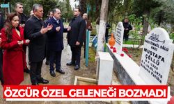 Özgür Özel geleneği bozmadı!