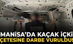 Manisa’da kaçak içki çetesine darbe!