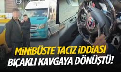 İzmir’de bıçaklar çekildi! Minibüste ‘taciz’ iddiası kavgaya dönüştü