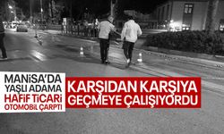 Karşıdan karşıya geçmeye çalışan yaşlı adama araba çarptı