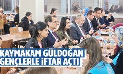 Kaymakam Güldoğan gençlerle iftarda buluştu