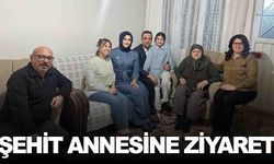 Kaymakam Halil Dalak’tan şehit annesine ramazan ziyareti