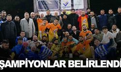 Prolig Halı Saha Futbol Turnuvası'nda şampiyonlar belli oldu