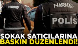 Sokak satıcılarına baskın düzenlendi!