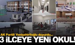 Manisa’da 3 ilçeye yeni okul müjdesi... AK Partili Yenişehirlioğlu duyurdu